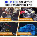 AT100 1.8 Inch TFT Screen OBD2 Scanner Car Diagnostic Tool Engine Code Reader for Auto Repair