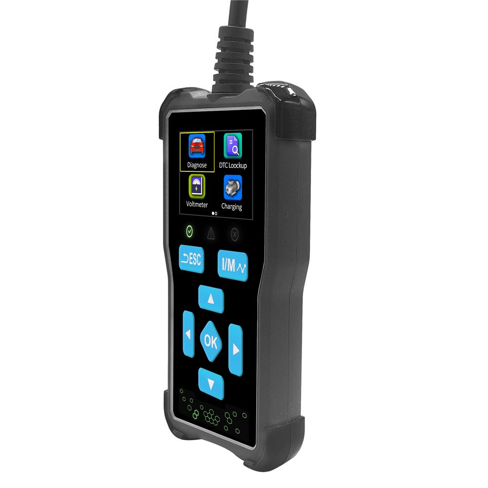 AT100 1.8 Inch TFT Screen OBD2 Scanner Car Diagnostic Tool Engine Code Reader for Auto Repair