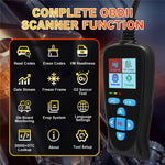 AT200 OBD2 Diagnostic Scanner Tool Built-in Voltmeter 30000+ DTC Codes for Car Fault Detection