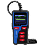 AT300 OBD2 Scanner 1.8 Inch TFT Screen Car Diagnostic Tool Battery Test Code Reader for Engine Check