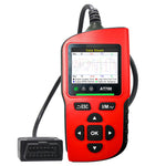 AT700 OBD2 Scanner 2.4-inch TFT Screen Battery Test Car Diagnostic Tool Supports Cloud Print