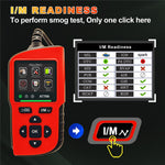 AT700 OBD2 Scanner 2.4-inch TFT Screen Battery Test Car Diagnostic Tool Supports Cloud Print