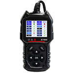 AT900 OBD2 Car Diagnostic Scanner Tool Support Cloud Print 2.4 Inch TFT Screen Battery Tester for Engine Check