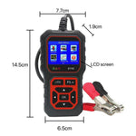 BT60 2,4 tommer TFT-skærm batteritester og -analysator 6V / 12V / 24V bil motorcykel lastbil blysyre batteridiagnoseværktøj