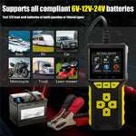 BT80 2-i-1 OBD2 Skanner 6V-24V Batteritestare Diagnostikverktyg för bil motorcykel lastbil