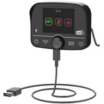 C9 Car DAB Digital Radio Receiver Bluetooth-compatible 2.4 Inch Touch Screen USB-C FM Transmitter for Car Audio
