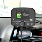 C9 Car DAB Digital Radio Receiver Bluetooth-compatible 2.4 Inch Touch Screen USB-C FM Transmitter for Car Audio