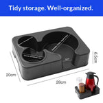 Bil Kopholder Organizer Bakke 14.5cm Stor Spalte Elkedel Base Stand til Køretøj
