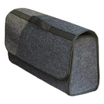 59X17X24cm Car Trunk Organizer Foldable Multi-Compartment Felt Storage Bag for Auto Organization