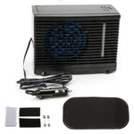 12V Car Air Conditioner Portable Cooling Fan Water Ice Evaporative Cooler for Truck RV SUV