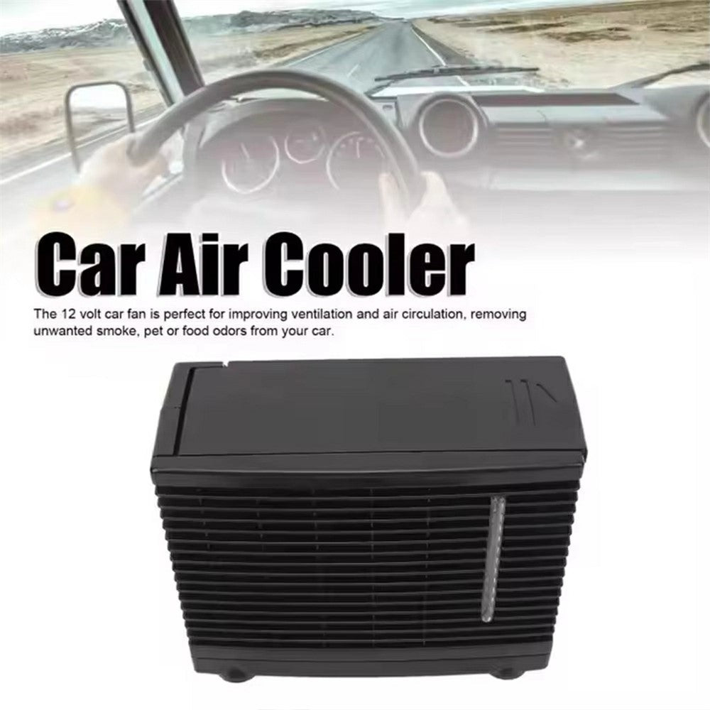12V Car Air Conditioner Portable Cooling Fan Water Ice Evaporative Cooler for Truck RV SUV