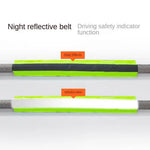 3m 5 Ton Car Tow Rope Night Safety Reflective Emergency Rescue Strap with 2 Heavy Duty D-Shackles