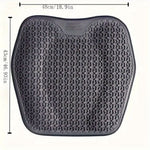 48x43cm 3D Honeycomb Mesh Design Breathable Seat Cushion Cooling Gel Pad for Car Office Chair