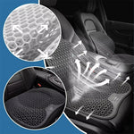 48x43cm 3D Honeycomb Mesh Design Breathable Seat Cushion Cooling Gel Pad for Car Office Chair
