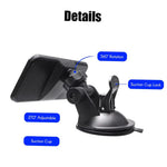 Baby Car Mirror Suction Cup Mount 360 Degree Rotation Interior Rearview Mirror for Child Safety Observation