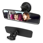 Car Baby Monitor Mirror Suction Cup Mount Wide Angle Interior Rearview Mirror for Child Safety