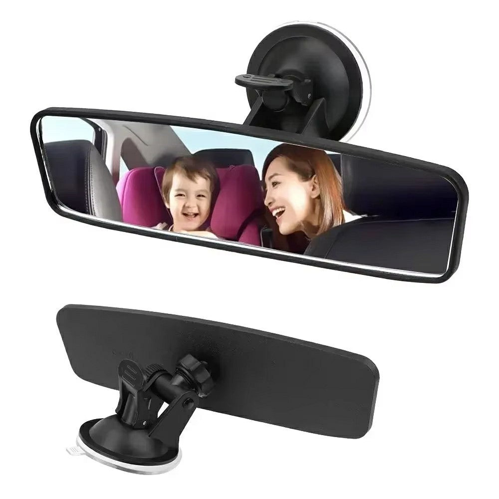 Car Baby Monitor Mirror Suction Cup Mount Wide Angle Interior Rearview Mirror for Child Safety