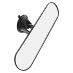 28x7cm Car Rear View Mirror Suction Cup Mount Wide Angle Interior Baby Observation Mirror