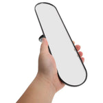 28x7cm Car Rear View Mirror Suction Cup Mount Wide Angle Interior Baby Observation Mirror