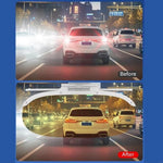 Size S Car Sun Visor Anti-Glare Day Night 2 in 1 Flip Down Windshield Shade for Driving, 31.5x12cm
