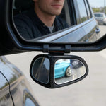 2Pcs Car Blind Spot Mirror 360 Degree Adjustable Wide Angle Rear View Side Mirror for Reversing Parking