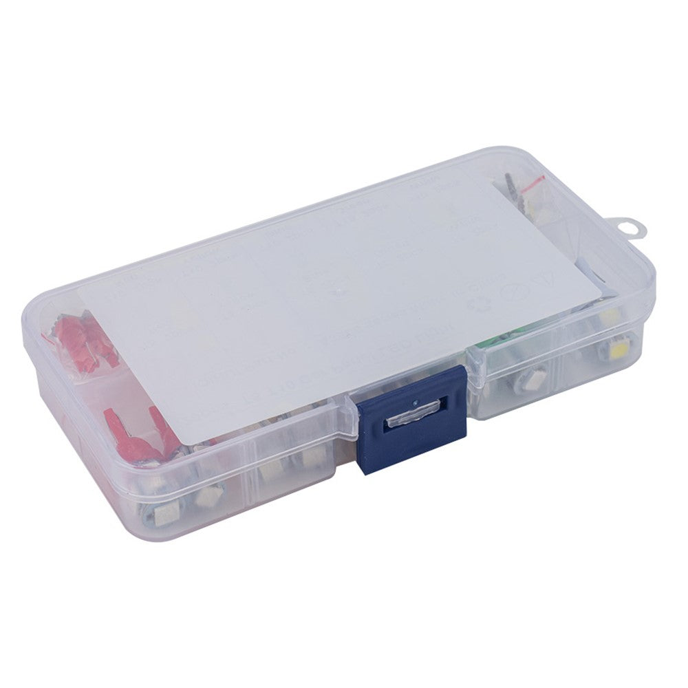 A3605 20PCS T5 / T10 Car Dashboard Light Motorcycle Modification LED Turn Signal Light Clearance Lamp with Plastic Box