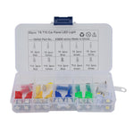 A3605 20PCS T5 / T10 Car Dashboard Light Motorcycle Modification LED Turn Signal Light Clearance Lamp with Plastic Box