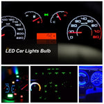 A3605 20PCS T5 / T10 Car Dashboard Light Motorcycle Modification LED Turn Signal Light Clearance Lamp with Plastic Box
