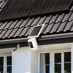 Gutter Mount Bracket No Drilling 360 Degree Adjustable Double Ball Head Clamp for Security Camera Solar Panel Holder Stand