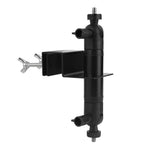 Gutter Mount Bracket No Drilling 360 Degree Adjustable Double Ball Head Clamp for Security Camera Solar Panel Holder Stand
