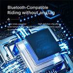 X7 Pro Hjelm Bluetooth-kompatible Høretelefoner med Hård Mikrofon IPX6 Vandtæt Støjreducerende Headset til Motorcykelcykling