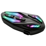 X13 Pro Bluetooth-compatible Helmet Intercom Earphones IPX6 Waterproof Motorcycle Riding Headset with Hard Mic
