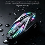 X13 Pro Bluetooth-compatible Helmet Intercom Earphones IPX6 Waterproof Motorcycle Riding Headset with Hard Mic