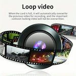 A52 5-Channel 2K WiFi Dash Cam 360 Degree Panoramic Car Driving Recorder