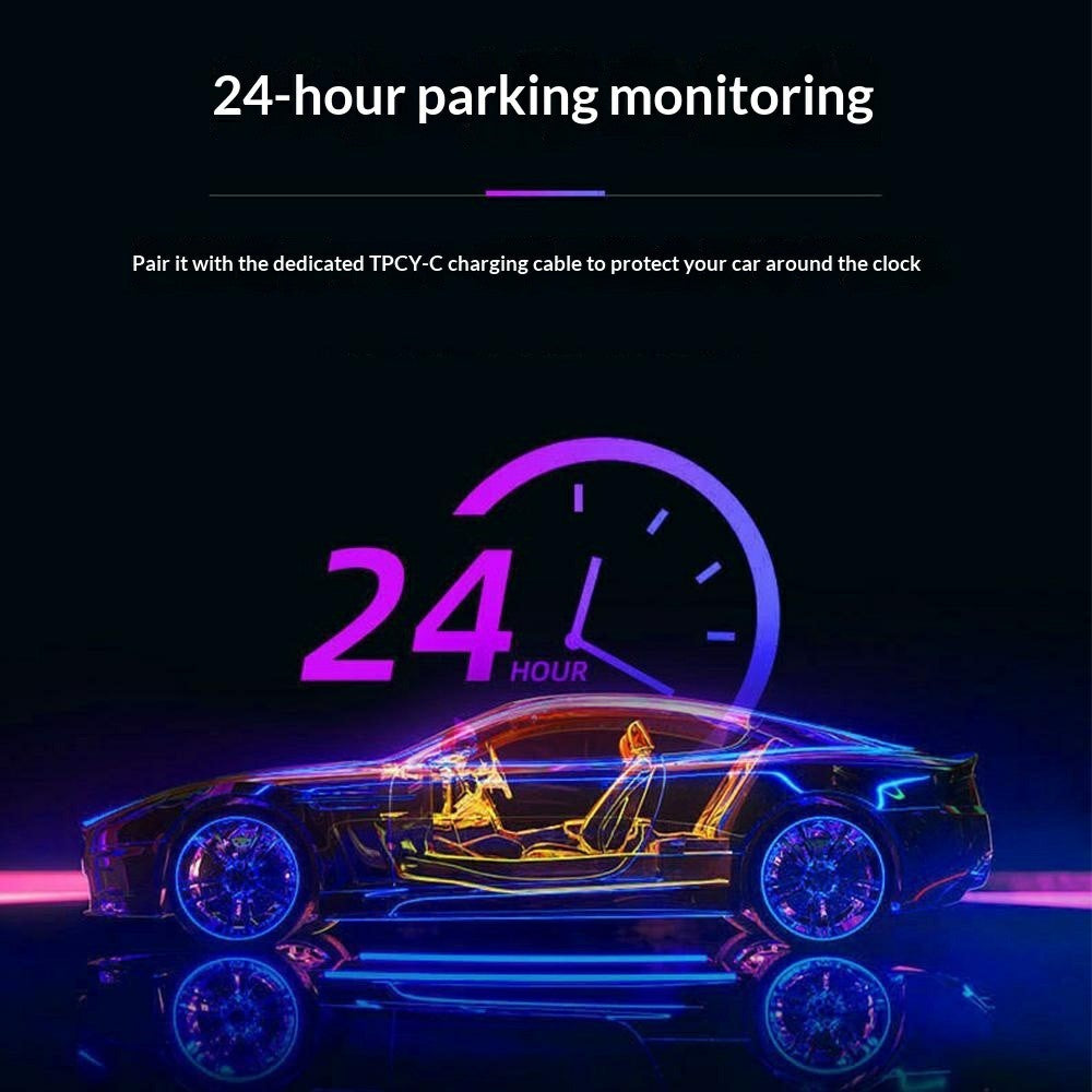 A52 5-Channel 2K WiFi Dash Cam 360 Degree Panoramic Car Driving Recorder
