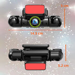 A35 4 Channel Dash Cam 1080P Full HD WiFi Car DVR with Front Left Right Rear Viewing