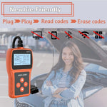 MS309 PRO OBD2 Scanner Car Diagnostic Tool Battery Tester Code Reader for 12V Gasoline Vehicles