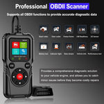 YM109 2.8 inch Color LCD OBD2 Scanner with Battery Test Car Diagnostic Code Reader