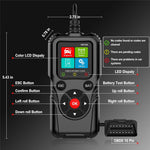YM109 2.8 inch Color LCD OBD2 Scanner with Battery Test Car Diagnostic Code Reader