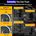 YM109 2.8 inch Color LCD OBD2 Scanner with Battery Test Car Diagnostic Code Reader