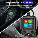 YM109 2.8 inch Color LCD OBD2 Scanner with Battery Test Car Diagnostic Code Reader