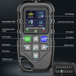 YM119 OBD2 Scanner Engine Fault Code Reader Battery Test Diagnostic Tool