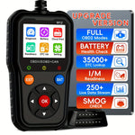 W12 OBD2 Scanner OBDII / EOBD+CAN Car Diagnostic Tool with Battery Test 35000+ DTC Lookup
