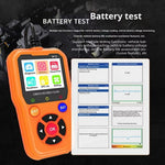 W12 OBD2 Scanner OBDII / EOBD+CAN Car Diagnostic Tool with Battery Test 35000+ DTC Lookup