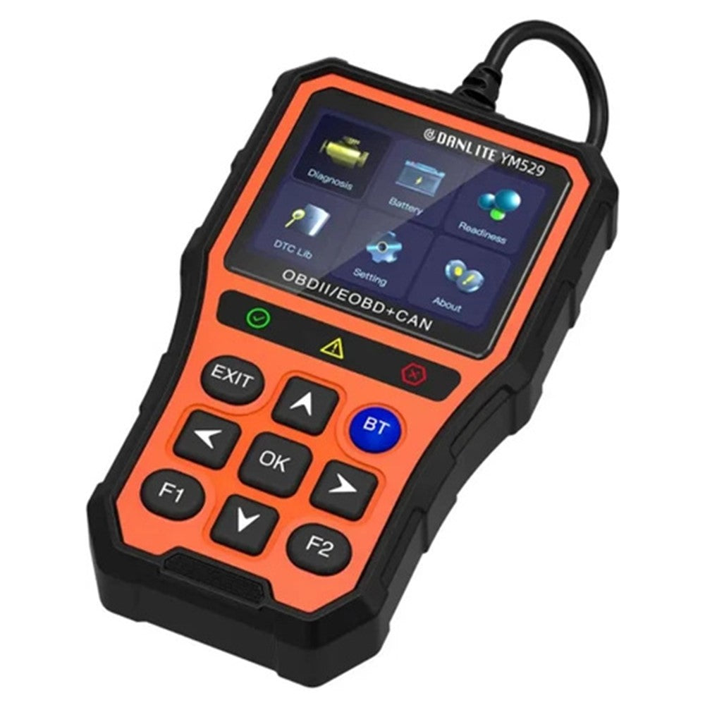 YM529 OBD2 Car Scanner Diagnostic Tool Bluetooth-compatible Live Data Battery Tester
