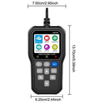 YM319 OBD2 Scanner Engine Fault Code Reader Battery Voltage Tester Automotive Diagnostic Tool