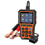 BT529 Bluetooth-compatible Car Battery Tester 2.8 inch IPS Screen OBDII Code Scanner