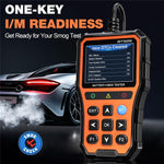 BT529 Bluetooth-compatible Car Battery Tester 2.8 inch IPS Screen OBDII Code Scanner