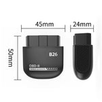 B26 Bluetooth-compatible 5.1 OBD2 Car Diagnostic Scanner ELM327 Engine Code Reader