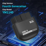 B26 Bluetooth-compatible 5.1 OBD2 Car Diagnostic Scanner ELM327 Engine Code Reader